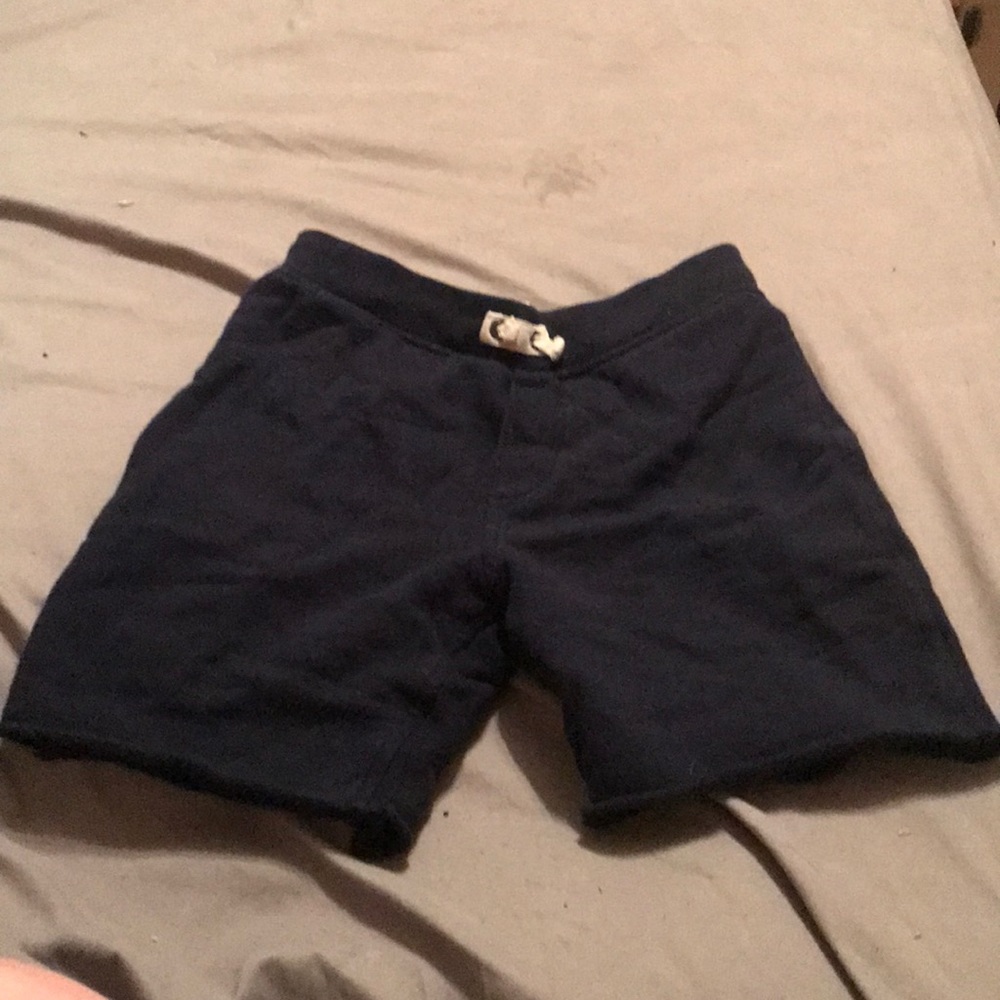 J Crew Boys navy swear shorts
